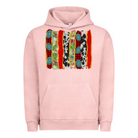 Pigment Salmon christmas brushstroke Urban Hoodie - Jasminsmagicworld