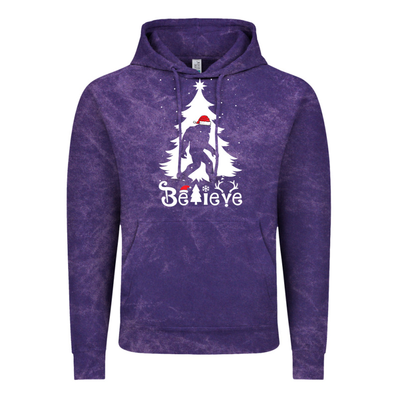 Bigfoot Christmas Shirt Vintage Hoodie by DesigneFamous | Teevron
