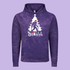 Bigfoot Christmas Shirt Vintage Hoodie Designed By Designefamous