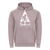 Vintage Zinc bigfoot christmas shirt Vintage Hoodie - DesigneFamous