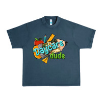 Midnight Navy daycare dude Urban Heavy Tee - Jasminsmagicworld