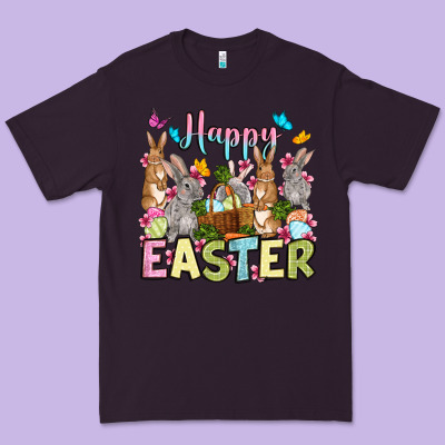 Happy Easter Bunnys Premium Tee Designed By Oliviacreatesart