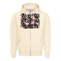 Sandshell cowhide racing backgraund Zipper Hoodie - JahusDesignShop