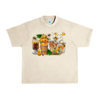Sandshell Honey Bee Coffee Cups Urban Heavy Tee - FaDigitalArtStudio