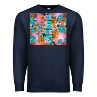 Navy western mama Premium Sweatshirt - RanaPortraitStore