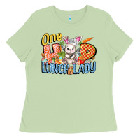 Matcha one hip lunch lady easter day Ladies Tee - FaDigitalArtStudio