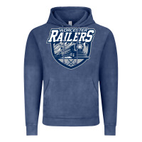 Vintage Denim worcester railers Vintage Hoodie - DesigneFamous