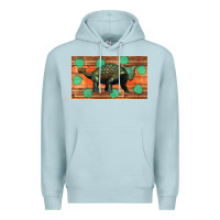 Blue Mist ankylosaurus sippy cup Premium Hoodie - Artiststas
