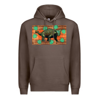 Coffee ankylosaurus sippy cup Premium Hoodie - Artiststas