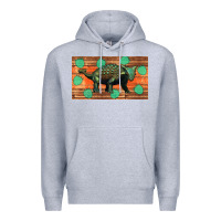 Heather Grey ankylosaurus sippy cup Premium Hoodie - Artiststas