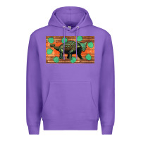 Purple ankylosaurus sippy cup Premium Hoodie - Artiststas