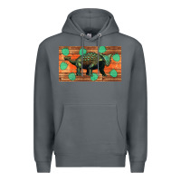 Rock ankylosaurus sippy cup Premium Hoodie - Artiststas