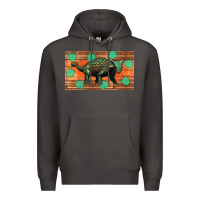Smoke ankylosaurus sippy cup Premium Hoodie - Artiststas