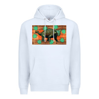 White ankylosaurus sippy cup Premium Hoodie - Artiststas
