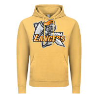 Vintage Mustard omaha lancers Vintage Hoodie - DesigneFamous