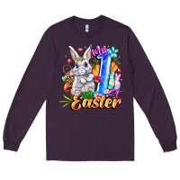 Plum MY easter Long Sleeve Tee - CowhideDigitalArt