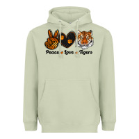 Matcha peace love tigers Heavyweight Hoodie - RanaPortraitStore