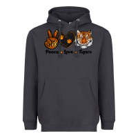 Smoke peace love tigers Heavyweight Hoodie - RanaPortraitStore