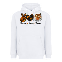 White peace love tigers Heavyweight Hoodie - RanaPortraitStore