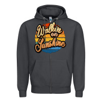 Smoke Walking on Sunshine Zipper Hoodie - JahusDesignShop