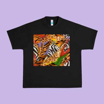 Safari Patterns Tumbler Urban Heavy Tee Designed By Bundleandbundleshop