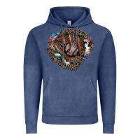Vintage Denim Autism Awareness Baseball Vintage Hoodie - CowhideDigitalArt