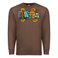 Chestnut license letters western mama Premium Sweatshirt - RanaPortraitStore