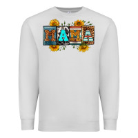 Dove Grey license letters western mama Premium Sweatshirt - RanaPortraitStore