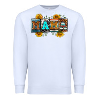 White license letters western mama Premium Sweatshirt - RanaPortraitStore