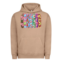 Pigment Burro Easter Brushstrokes Urban Hoodie - RanaPortraitStore