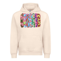 Sandshell Easter Brushstrokes Urban Hoodie - RanaPortraitStore