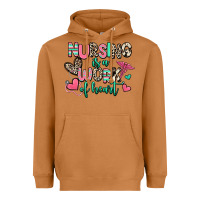 Meerkat nursing is a work of heart Heavyweight Hoodie - RanaPortraitStore