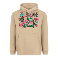 Mushroom nursing is a work of heart Heavyweight Hoodie - RanaPortraitStore