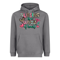 Storm nursing is a work of heart Heavyweight Hoodie - RanaPortraitStore