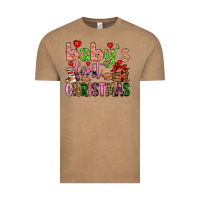 Vintage Coffee baby's first christmas Vintage Tee - FaDigitalArtStudio