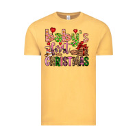 Vintage Mustard baby's first christmas Vintage Tee - FaDigitalArtStudio