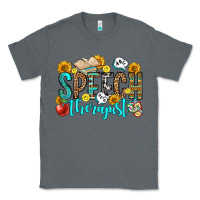 Charcoal Heather speech therapist Classic Tee - OliviaCreatesArt