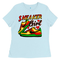 Sneaker Girl Ladies Tee | Teevron