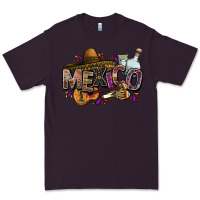 Plum Mexico Premium Tee - FaDigitalArtStudio