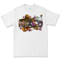 White Mexico Premium Tee - FaDigitalArtStudio