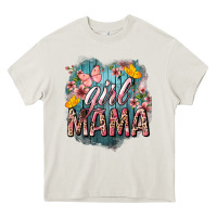 Cream Girl mama butterfly mother's day Heavy Core Tee - HowdyJamesFarm