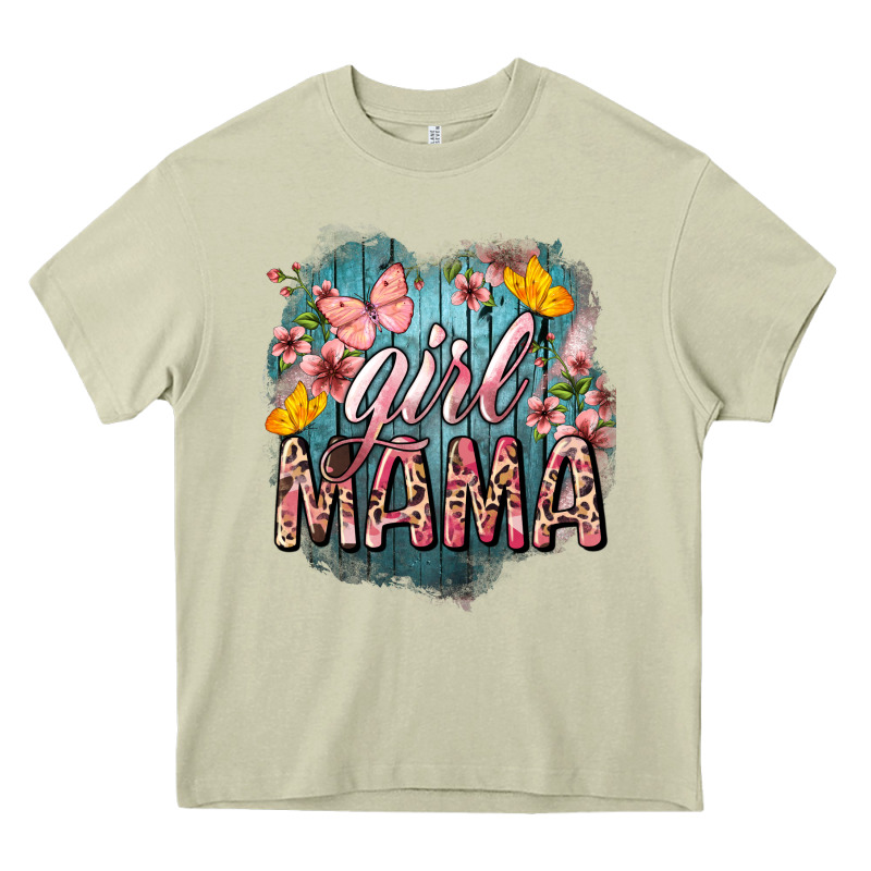 Girl Mama Butterfly Mother's Day Heavy Core Tee by HowdyJamesFarm | Teevron