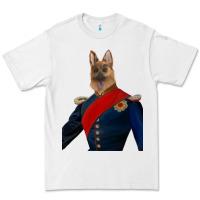 White Pet Portraits, Custom Pet Portraits, Renaissance Pet Portraits, Custom Premium Tee - RanaPortraitStore