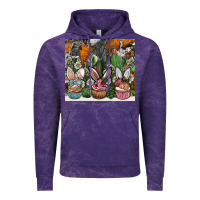 Cloud Purple easter Vintage Hoodie - CowhideDigitalArt