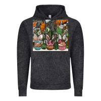 Vintage Black easter Vintage Hoodie - CowhideDigitalArt