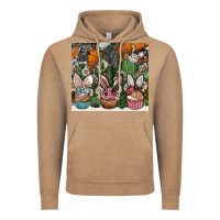 Vintage Coffee easter Vintage Hoodie - CowhideDigitalArt