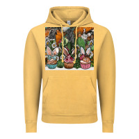 Vintage Mustard easter Vintage Hoodie - CowhideDigitalArt