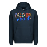 Navy freedom squad Premium Hoodie - Artiststas