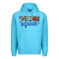 Ocean Blue freedom squad Premium Hoodie - Artiststas