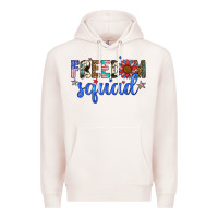 Pale Pink freedom squad Premium Hoodie - Artiststas